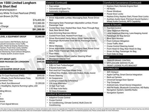 New 2026 RAM 1500 Limited AWD/4WD image 48