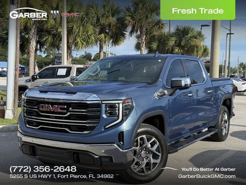 Used 2024 GMC Sierra 1500 SLT w/ SLT Premium Plus Package AWD/4WD image 1