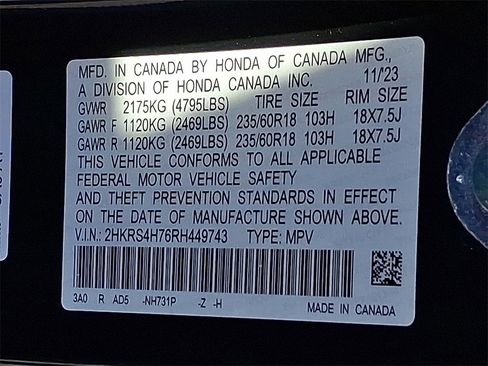 Used 2024 Honda CR-V EX-L image 24