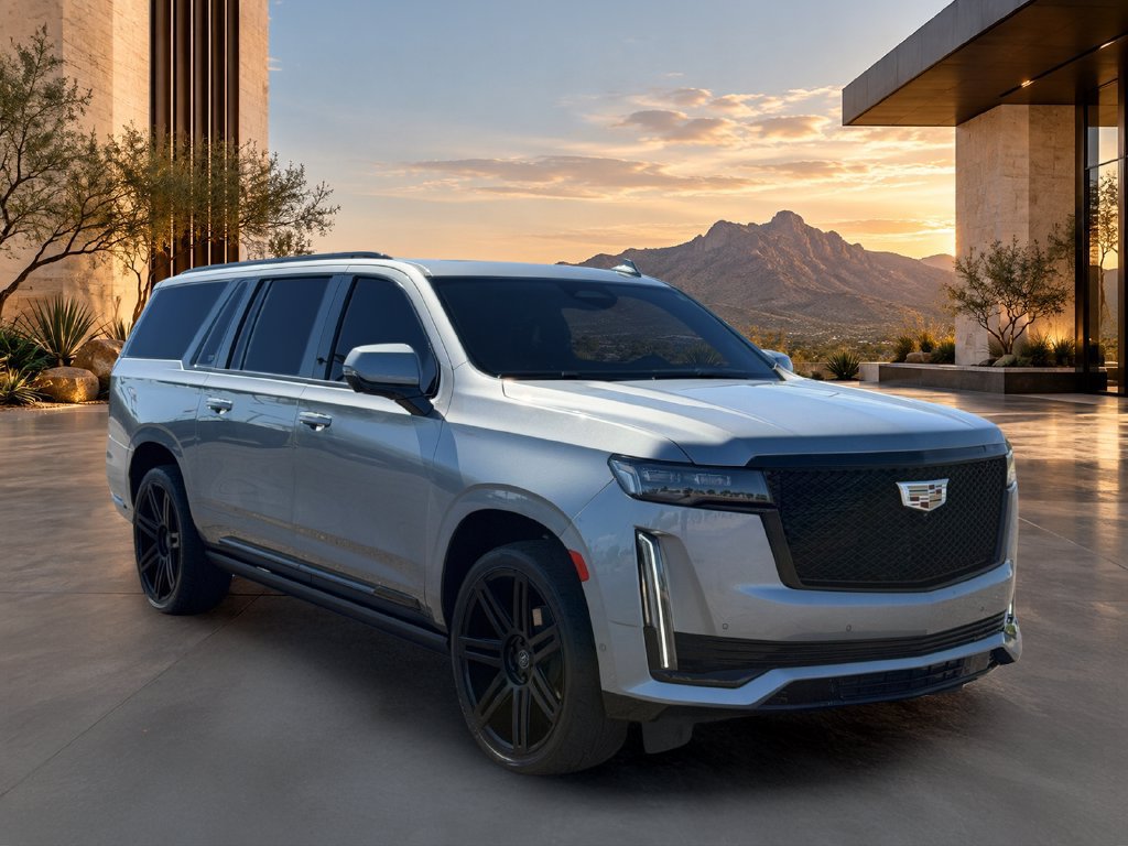 Used 2023 Cadillac Escalade ESV Sport Platinum w/ Heavy-Duty Trailer Package AWD/4WD image 7