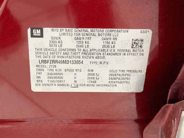 Used 2021 Buick Envision Avenir FWD image 25