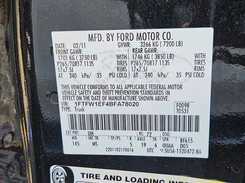 Used 2011 Ford F150 XLT image 21