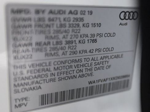 Used 2019 Audi Q8 Prestige image 50