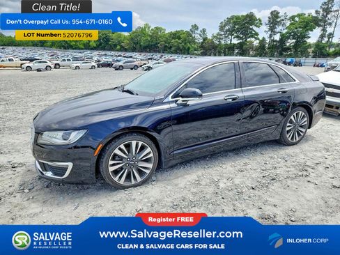Used 2018 Lincoln MKZ Reserve w/ Climate Package AWD/4WD image 1