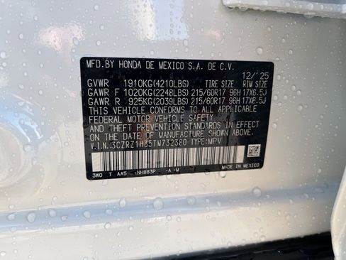 New 2026 Honda HR-V LX image 5