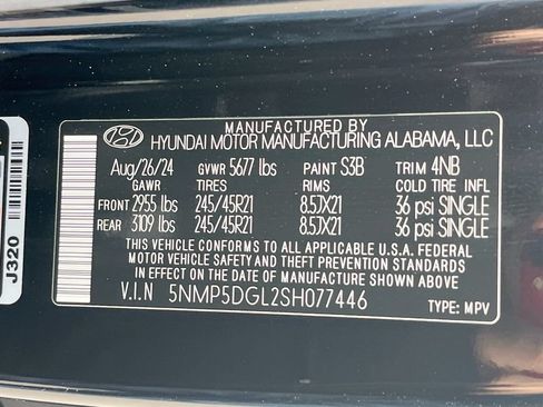 Used 2025 Hyundai Santa Fe Calligraphy AWD/4WD image 34
