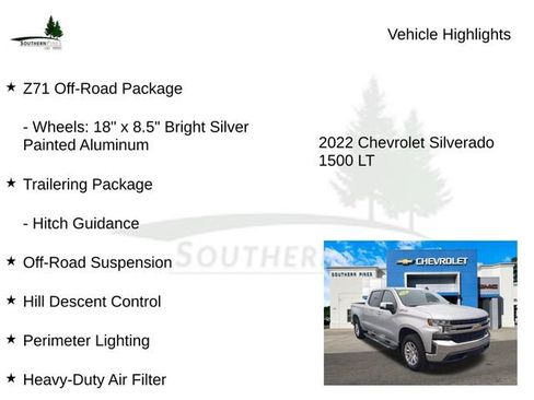 Used 2022 Chevrolet Silverado 1500 LT w/ Z71 Off-Road Package image 23