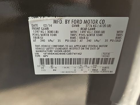 Used 2014 Ford Explorer XLT AWD/4WD image 31
