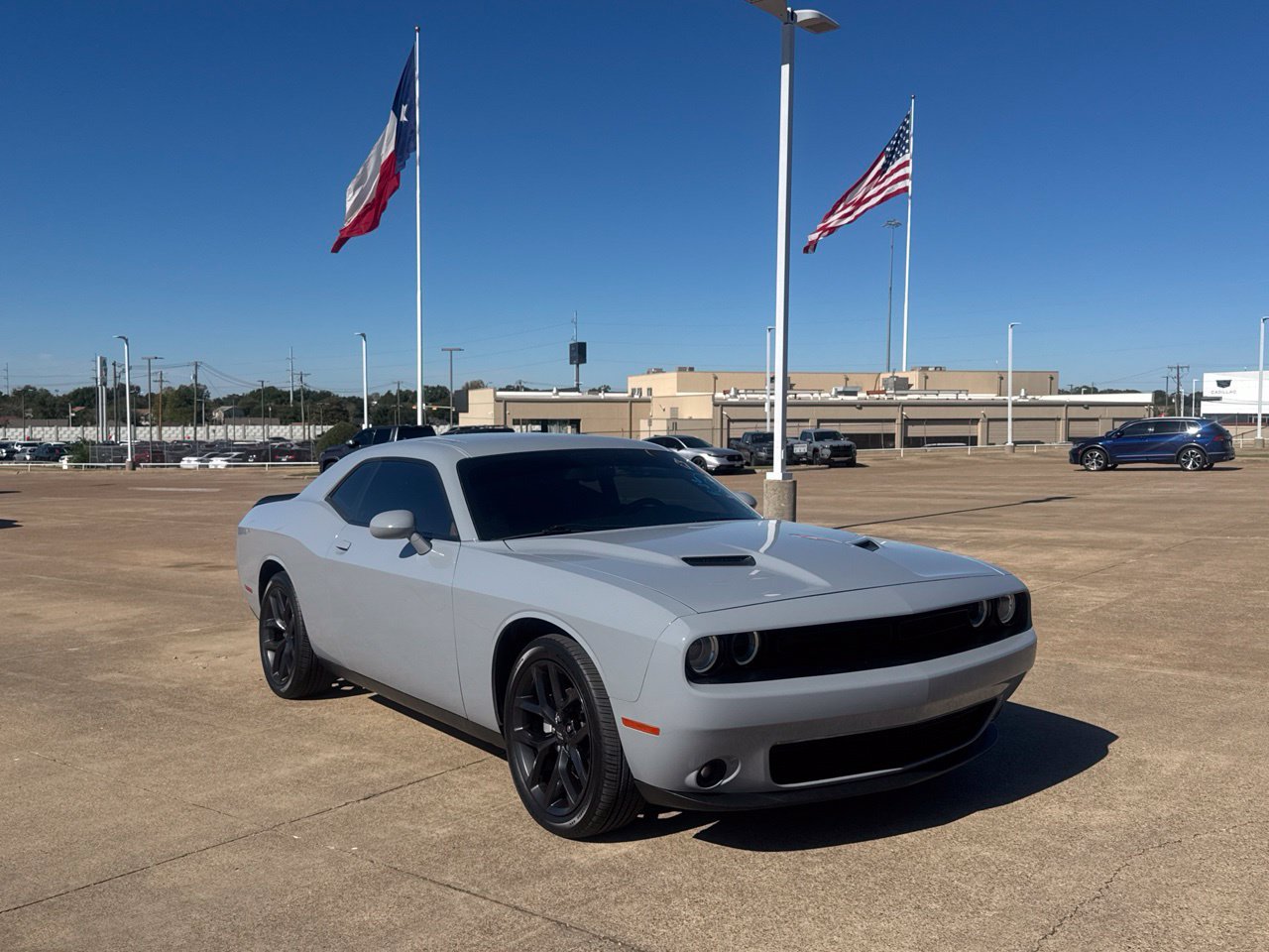 Used 2022 Dodge Challenger SXT w/ Blacktop Package RWD image 1