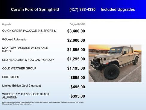 Used 2022 Jeep Gladiator Sport image 5