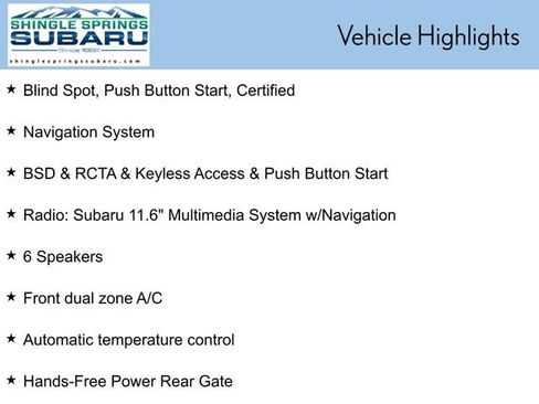 Certified 2025 Subaru Outback Premium image 64