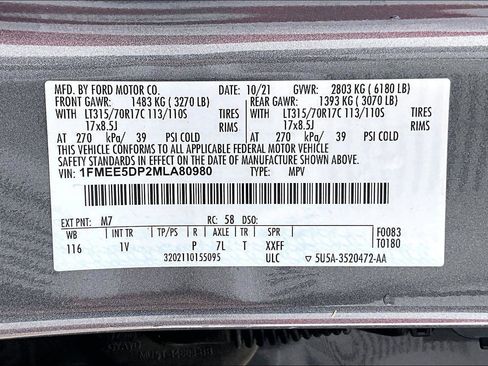 Used 2021 Ford Bronco Badlands image 35