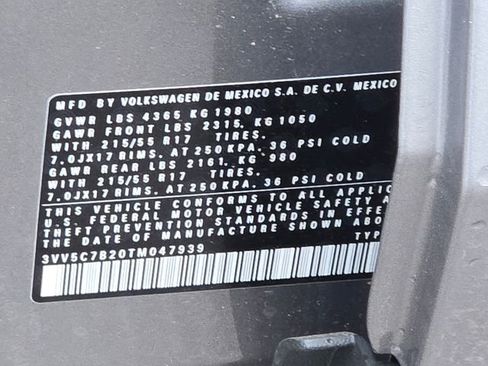 New 2026 Volkswagen Taos S FWD image 20