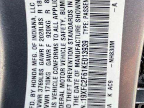 Used 2019 Honda Civic LX image 33