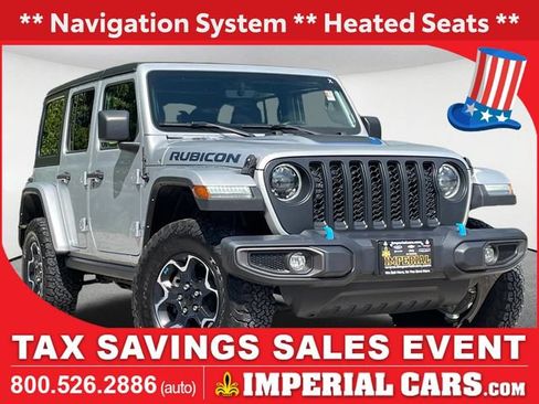 Used 2023 Jeep Wrangler Unlimited Rubicon 4xe w/ Dual Top Group AWD/4WD image 1