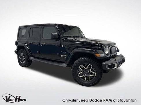 Used 2024 Jeep Wrangler Sahara w/ Technology Group image 1
