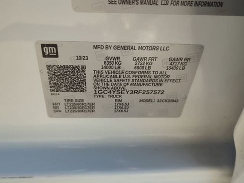 Used 2024 Chevrolet Silverado 3500 W/T w/ WT Convenience Package image 31