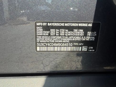 Used 2021 BMW X6 sDrive40i w/ Premium Package 2 RWD image 32