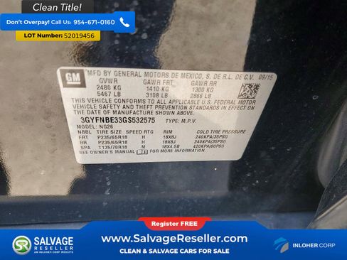 Used 2016 Cadillac SRX Luxury FWD image 17