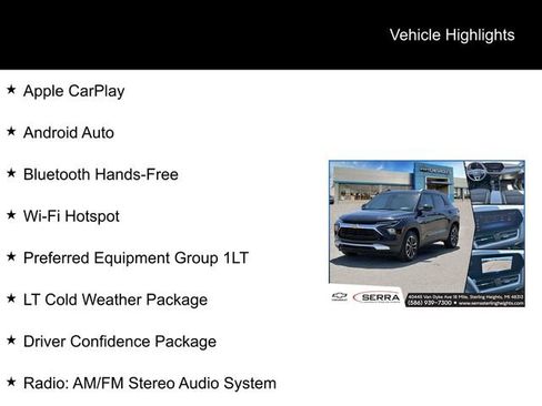 Certified 2024 Chevrolet TrailBlazer LT w/ LT Cold Weather Package FWD image 4