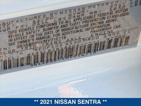 Used 2021 Nissan Sentra S FWD image 24