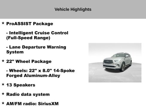 Used 2019 INFINITI QX80 Luxe w/ 22" Wheel Package image 27