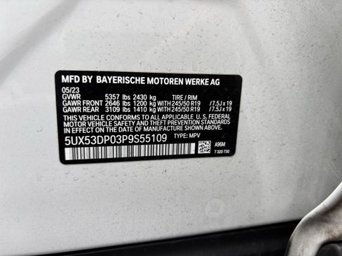 Used 2023 BMW X3 xDrive30i w/ Premium Package AWD/4WD image 38