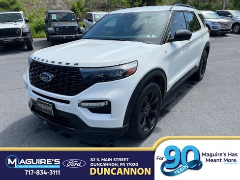 Used 2022 Ford Explorer ST-Line AWD/4WD image 1