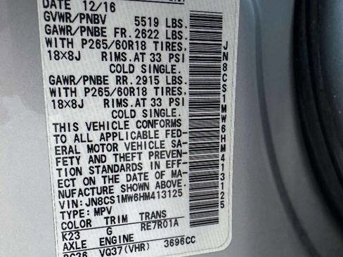 Used 2017 INFINITI QX70 AWD image 36