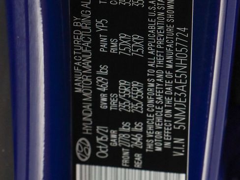 Used 2022 Hyundai Tucson Limited image 34