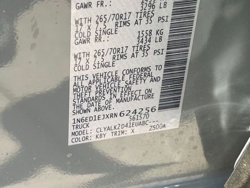 Used 2024 Nissan Frontier Pro-X w/ Pro Convenience Package image 31