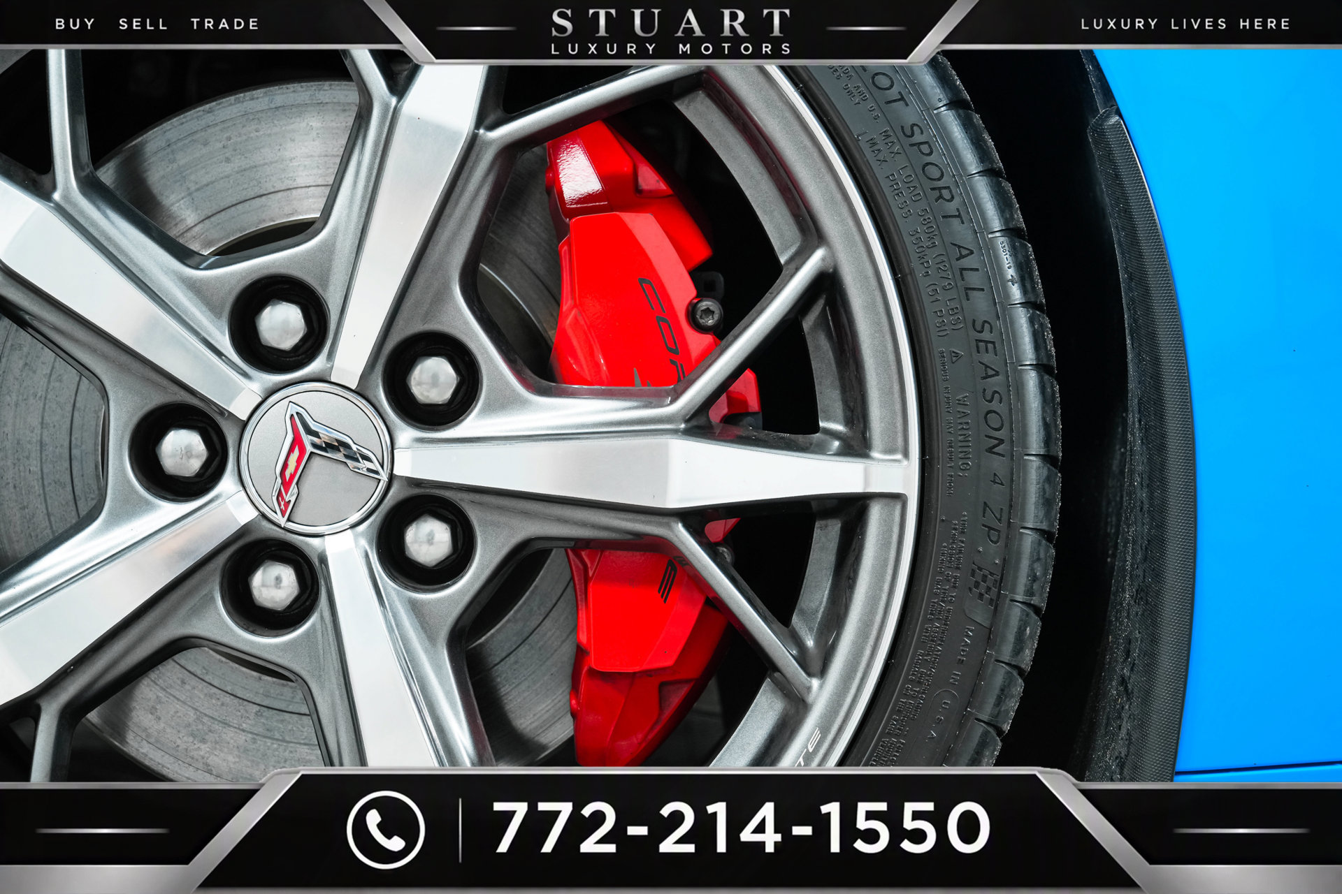 Used 2021 Chevrolet Corvette Stingray Premium Cpe w/ Z51 Performance Package RWD image 40