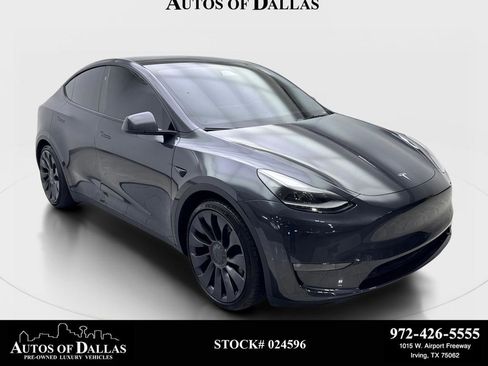 Used 2024 Tesla Model Y Performance AWD/4WD image 1