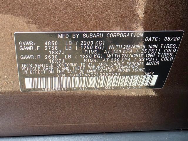 Used 2020 Subaru Outback Limited AWD/4WD image 33