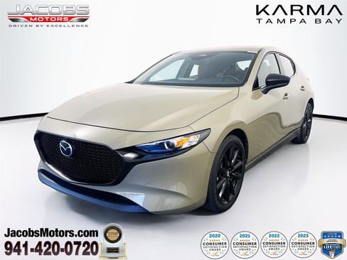 Used 2025 MAZDA MAZDA3 Carbon AWD/4WD image 1