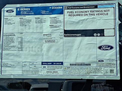 New 2025 Ford E-350 and Econoline 350 Super Duty w/ Power Equipment Group RWD image 5