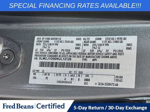 Certified 2022 Lincoln Corsair AWD w/ Premium Package image 37