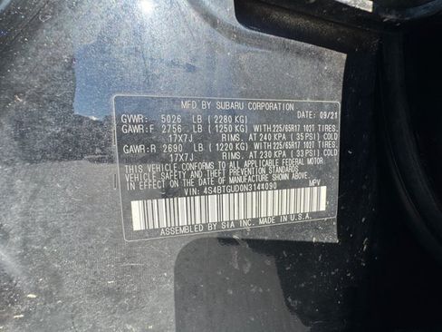 Used 2022 Subaru Outback Wilderness AWD/4WD image 34