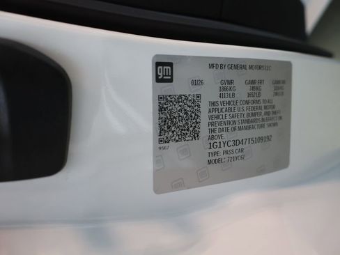 New 2026 Chevrolet Corvette Stingray Premium Conv image 43