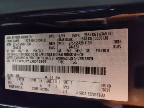 Used 2020 Ford F150 XL w/ Equipment Group 101A Mid image 33