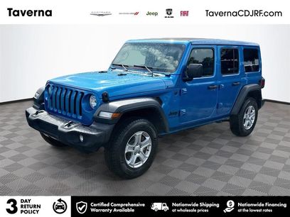 Used 2023 Jeep Wrangler Unlimited Sport w/ Sun And Sound Package