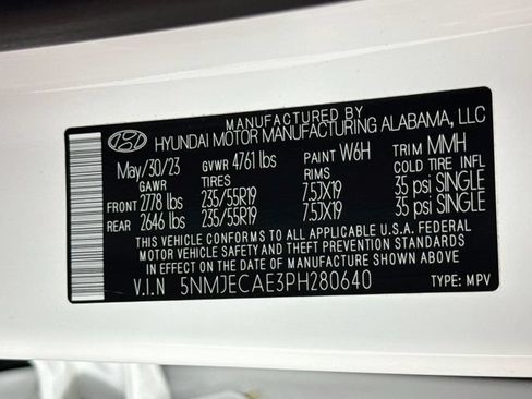 Certified 2023 Hyundai Tucson Limited AWD/4WD image 35