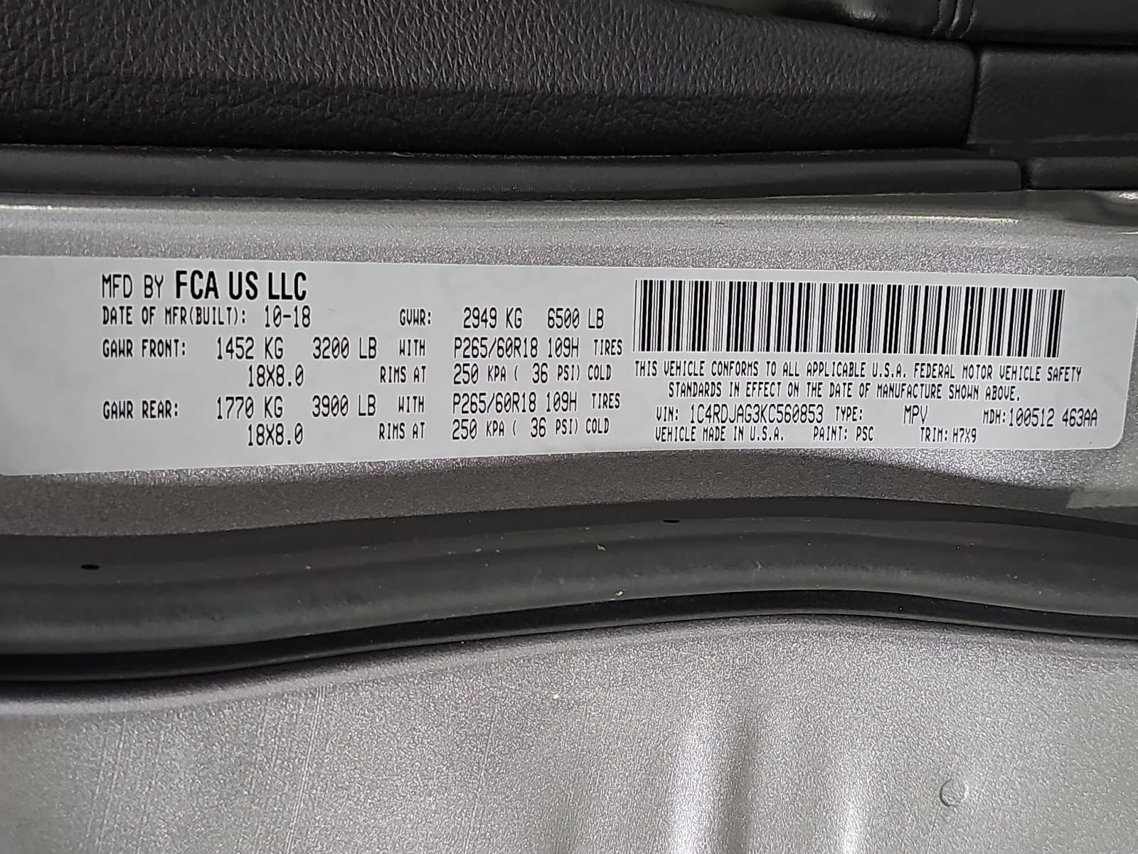 Used 2019 Dodge Durango SXT AWD/4WD image 29