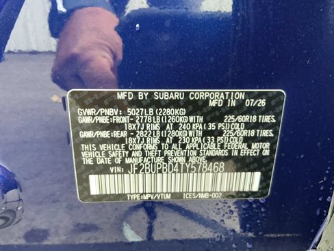 New 2026 Subaru Outback Premium AWD/4WD image 29