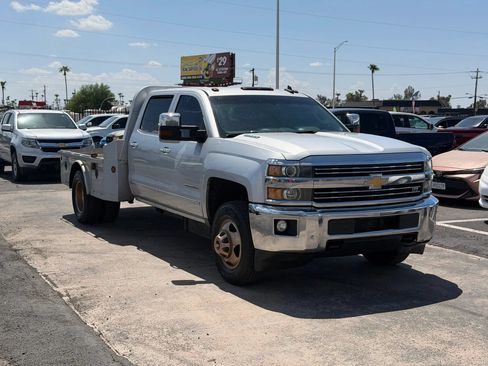 Used 2015 Chevrolet Silverado 3500 LTZ w/ Duramax Plus Package AWD/4WD image 10