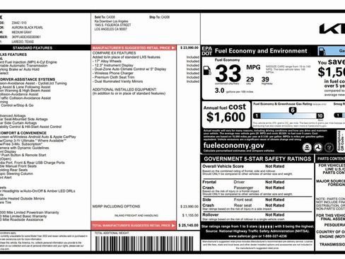 Used 2025 Kia K4 EX image 4