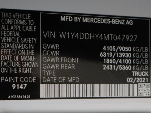 Used 2021 Mercedes-Benz Sprinter 2500 image 41