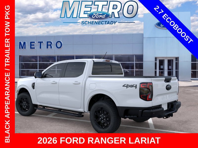New 2026 Ford Ranger Lariat w/ Black Appearance Package AWD/4WD image 5
