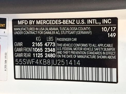 Used 2018 Mercedes-Benz C 300 4MATIC Sedan image 32