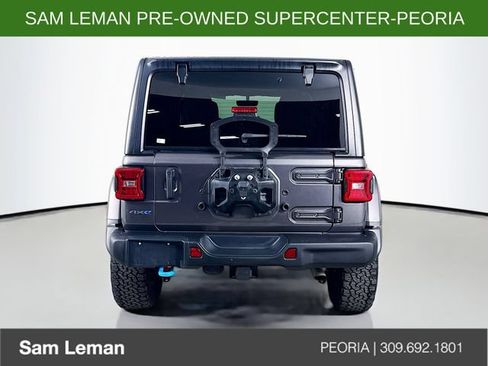 Used 2023 Jeep Wrangler Unlimited Rubicon 4xe w/ Steel Bumper Group AWD/4WD image 6